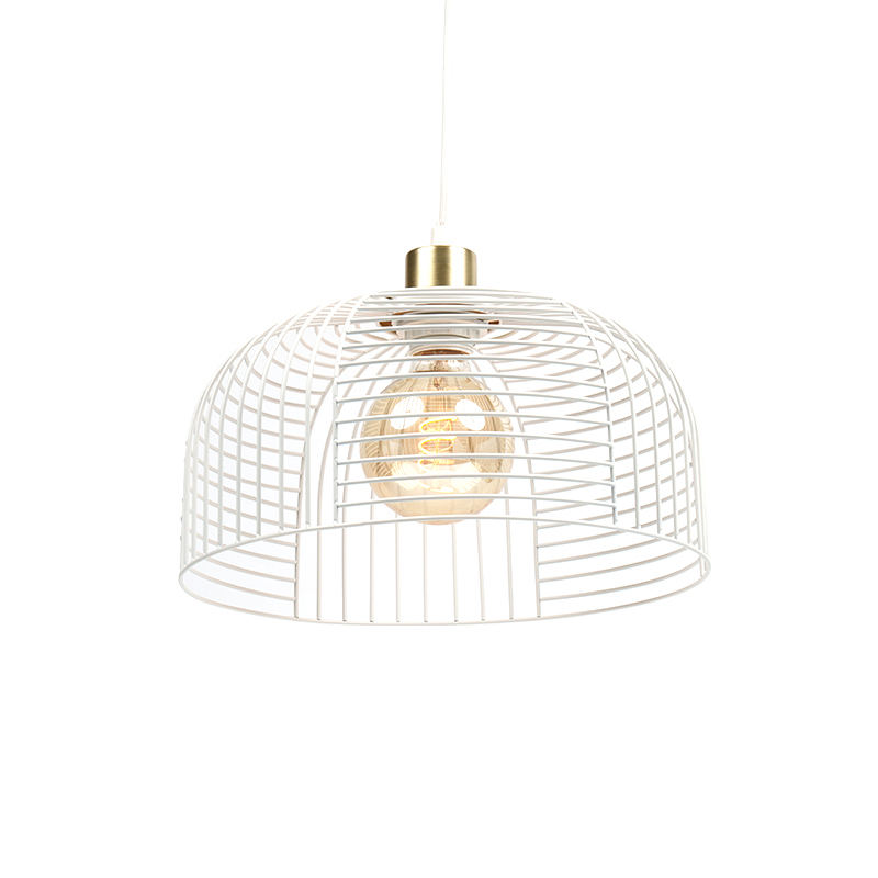 Birdcage Light Leaking Iron Chandelier