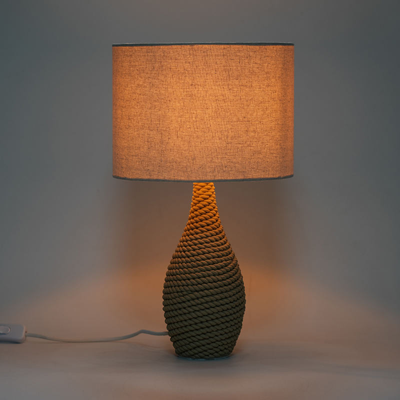 Japanese Rattan Woven Elegant Lamp