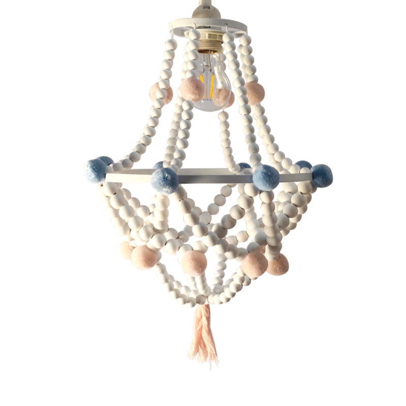 Ins Style Woven Christmas Wind Chimes, Children's Room Princess Room Chandelier
