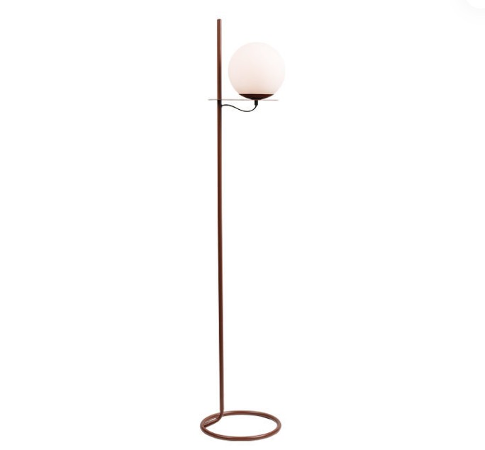 Is this Japanese style glass floor lamp suitable for long-term use? Does it protect the eyes?
