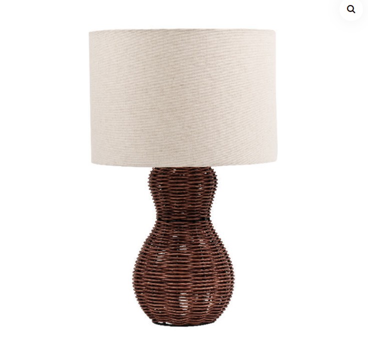 What are the advantages of Handmade Rattan Art Table Lamp in terms of environmental protection and sustainability?