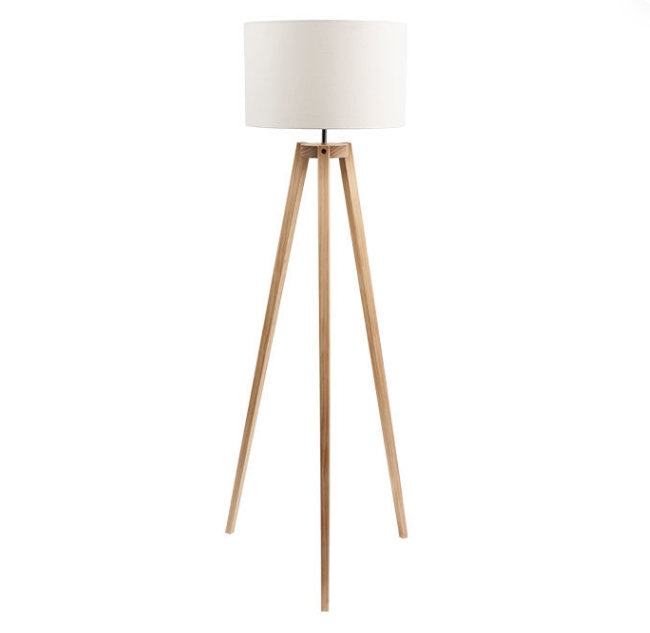 What kind of decorative floor lamps are suitable for small spaces?